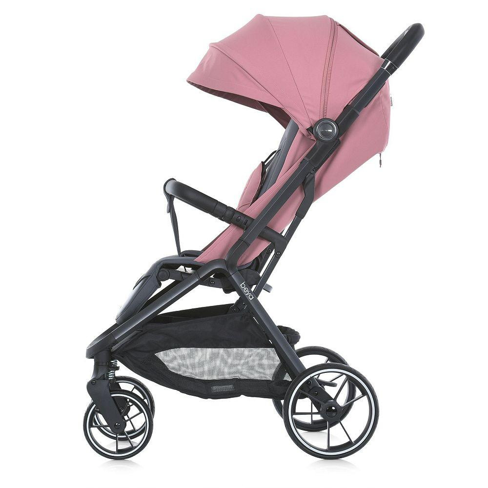 Коляска дитяча El Camino BEYA Blush Pink прогулянкова з чохлом для ніжок у комплекті Рожева (ME 1127-S) Чернигов - изображение 6