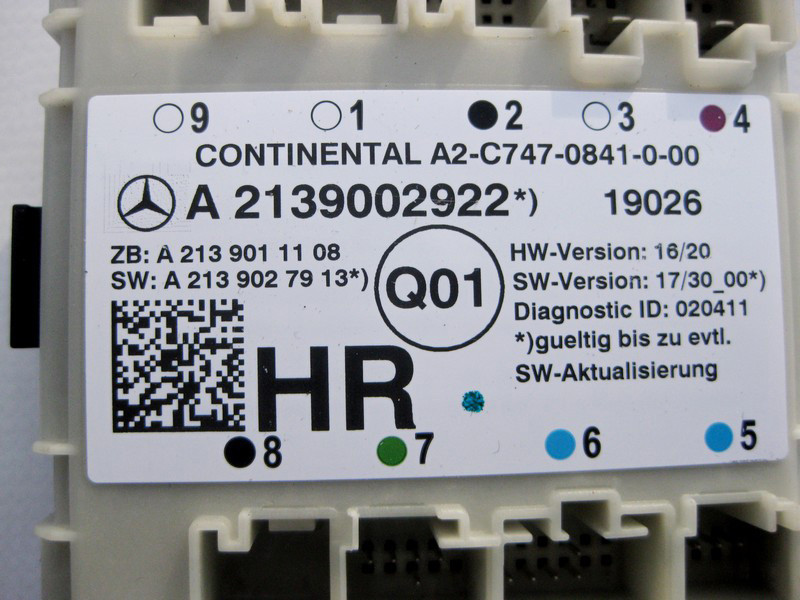 Mercedes-Benz  A2139002922 Блок керування задніх правих дверей C-Class W205 E-Class W213 Одеса - фото 3