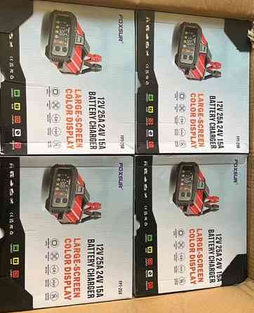 Импульсное зарядное устройство FOXSUR 12V 25А 24V 15A с функцией Бустер. Харьков