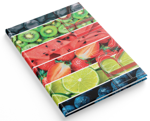 Книга канцелярська А4/96 арк."Аркуш""Фрукти" # офсет, тверда обкл., 1В2997, шт Київ - фото 1