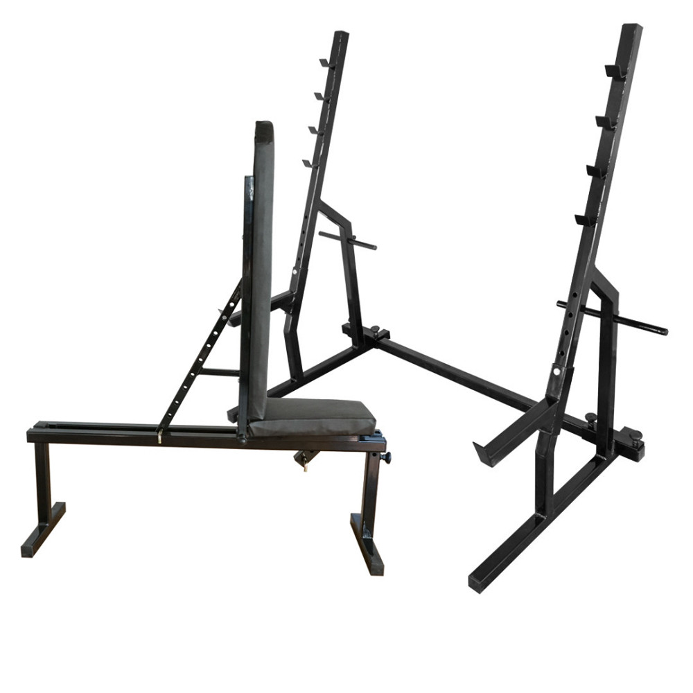 Скамья для жима регулируемая 40 на 40 мм + Стойки для приседания под штангу 40 на 40 мм Киев - изображение 5