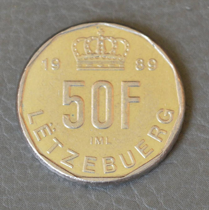 Люксембург 50 франков 1989 год (АЗ) Полтава - изображение 1