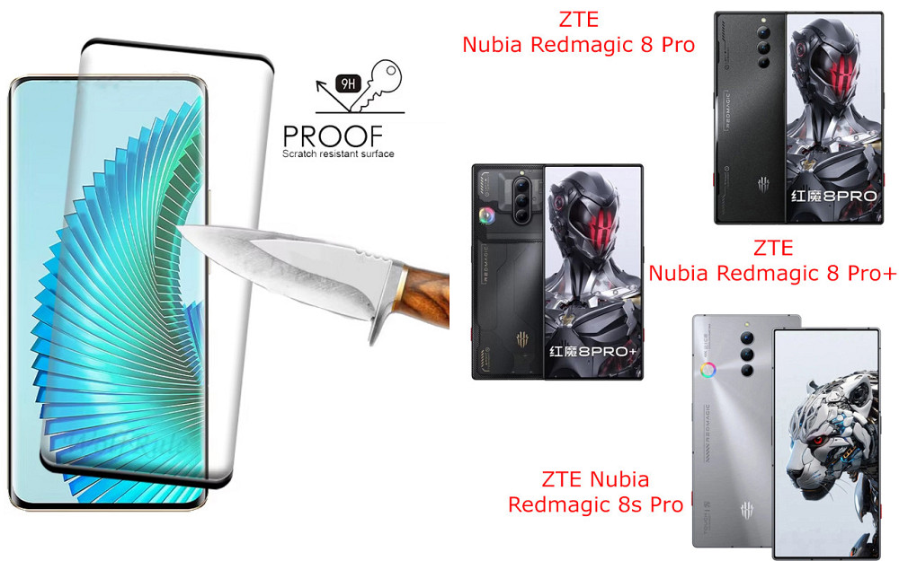 Захисне скло HyperGlass Pro для ZTE Nubia Redmagic 8 Pro, 8 Pro+, 8s Pro – максимальна чутливість та захист Київ - фото 1