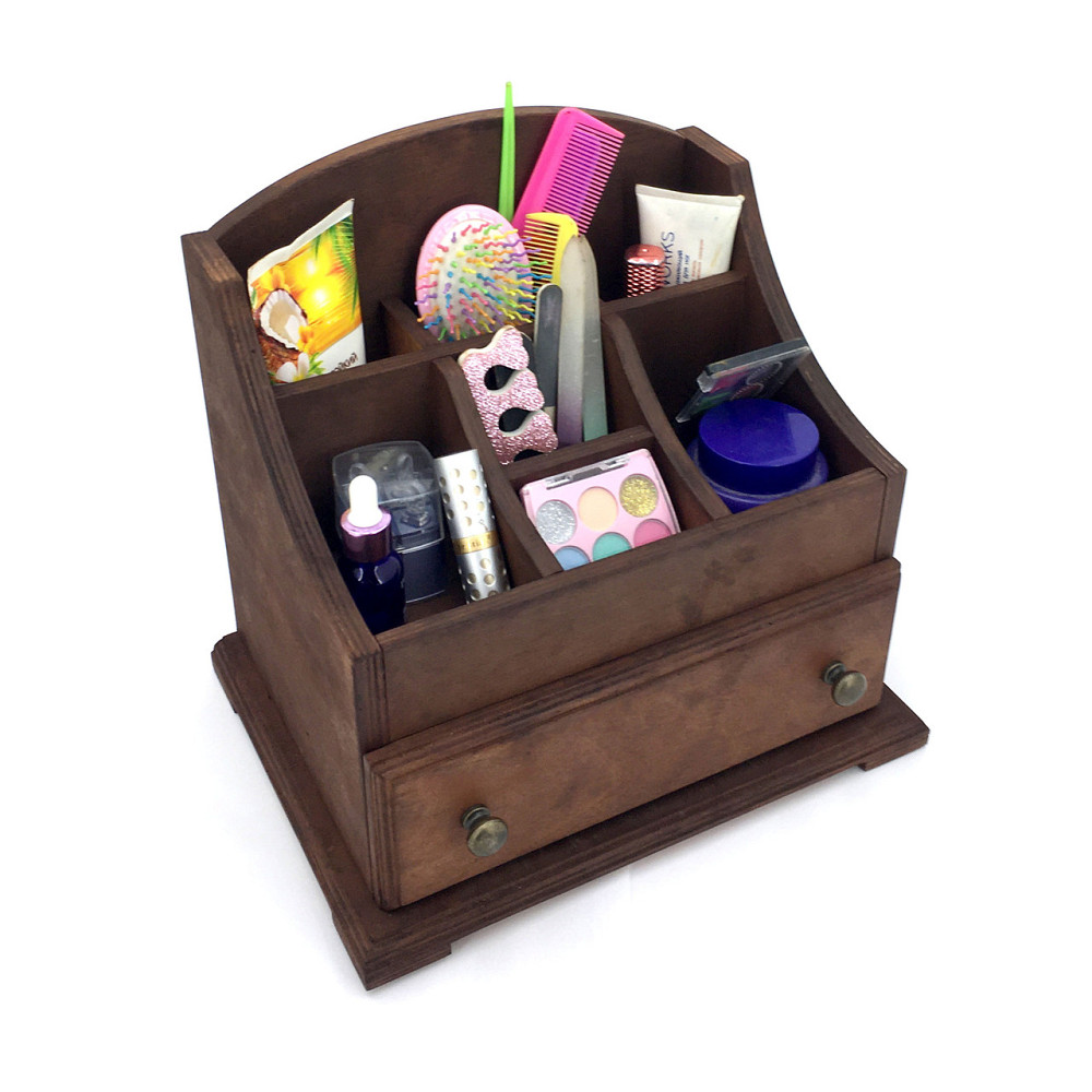 Органайзер для косметики "Ядвіга" капучино Миколаїв - фото 8