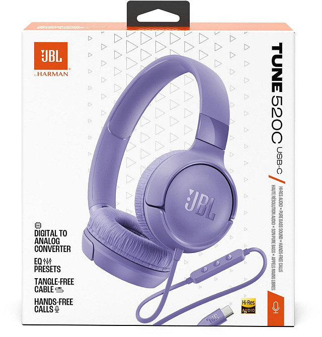 Гарнітура JBL Tune 520C Purple (JBLT520CPUR) ( 14130 ) Харків - фото 9