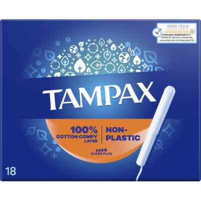Тампоны Tampax Super Plus с аппликатором 18 шт. (8006540716670) Винница