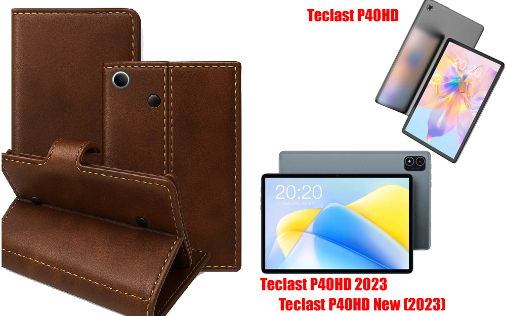 Книга-трансформер для планшета Teclast P40HD, P40HD 2023, P40HD New 2023, цвет Black Buno-Red Киев - изображение 1