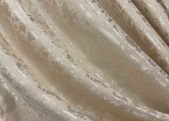 Комплект готових штор VR-Textil Льон мармур Pavliani VO № 1713ш айворі 100х270см 2 шт (31-891) Київ