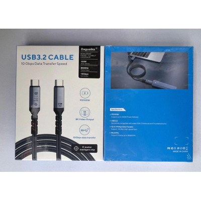 Дата кабель USB-C to USB-C 1.2m Pulsing Fast Charging 240W USB4.0 XoKo (XK-SC-2-240W) Вінниця - фото 2