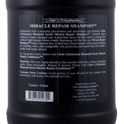 Шампунь для тварин Chris Christensen Miracle Repair для догляду за шерстю 3.8 л (819774012702) Вінниця - фото 4