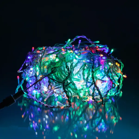 Garlando Вулична гірлянда Бахрома 36 м 600 LED білий провід Мультиколір 36MWML Коломия