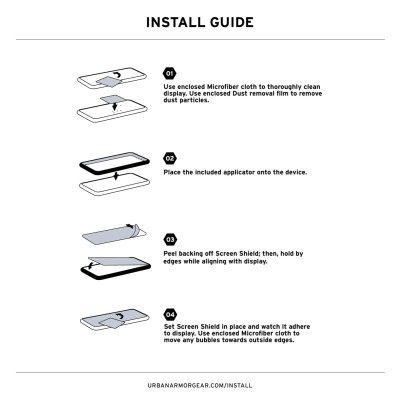 Стекло защитное UAG iPhone 17 Transparent (14438411VNA) Винница - изображение 8