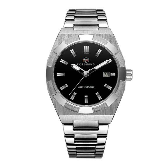 Мужские механические наручные часы Forsining Temp (Серебристые) Винница - изображение 1