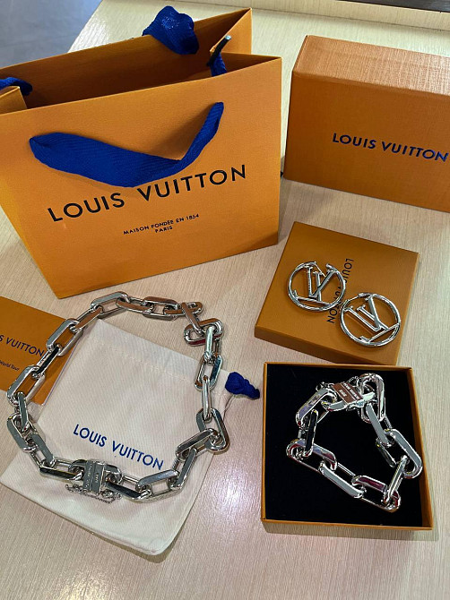 Брендові сережки  Луі Вітон/ Louis Vuitton Одеса - фото 2