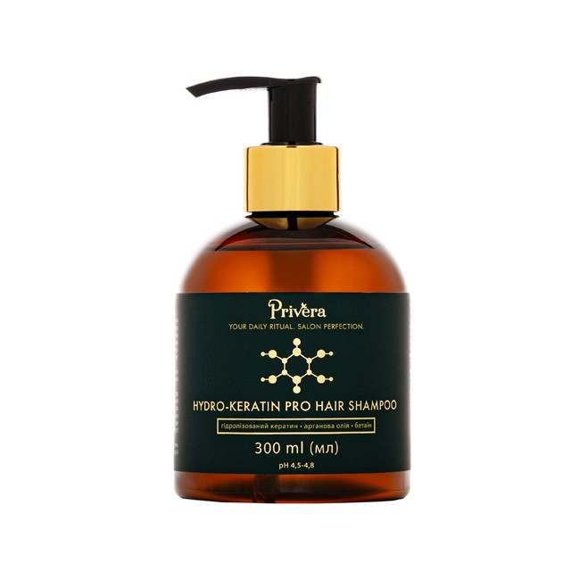 Профессиональный Шампунь для волос Гидро-Кератин Pro Privera 300 мл Киев - изображение 1