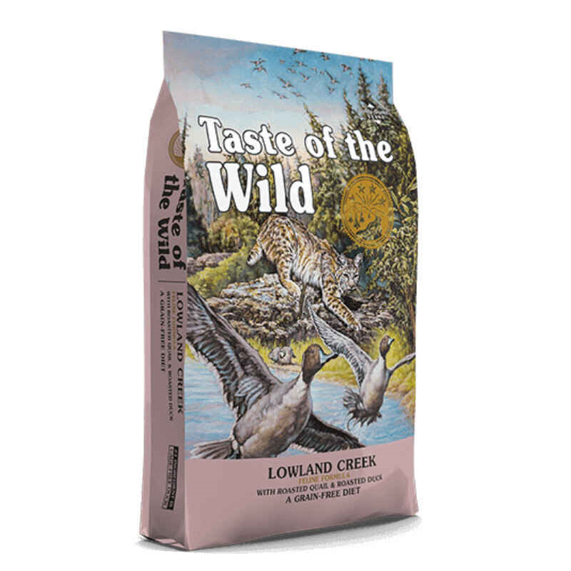 Taste of the Wild Lowland Creek Feline Formula (Тейст оф зе Вайлд) сухий корм для котів з перепелом і качкою Запоріжжя - фото 1