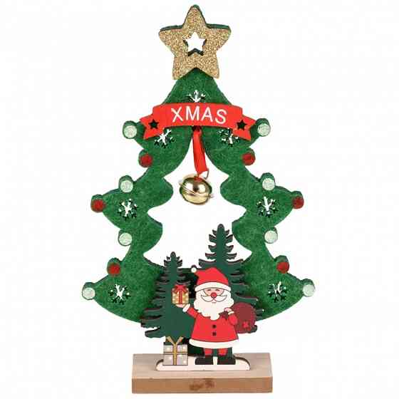 Настільна ялинка, новорічний декор 13*22см Вінниця