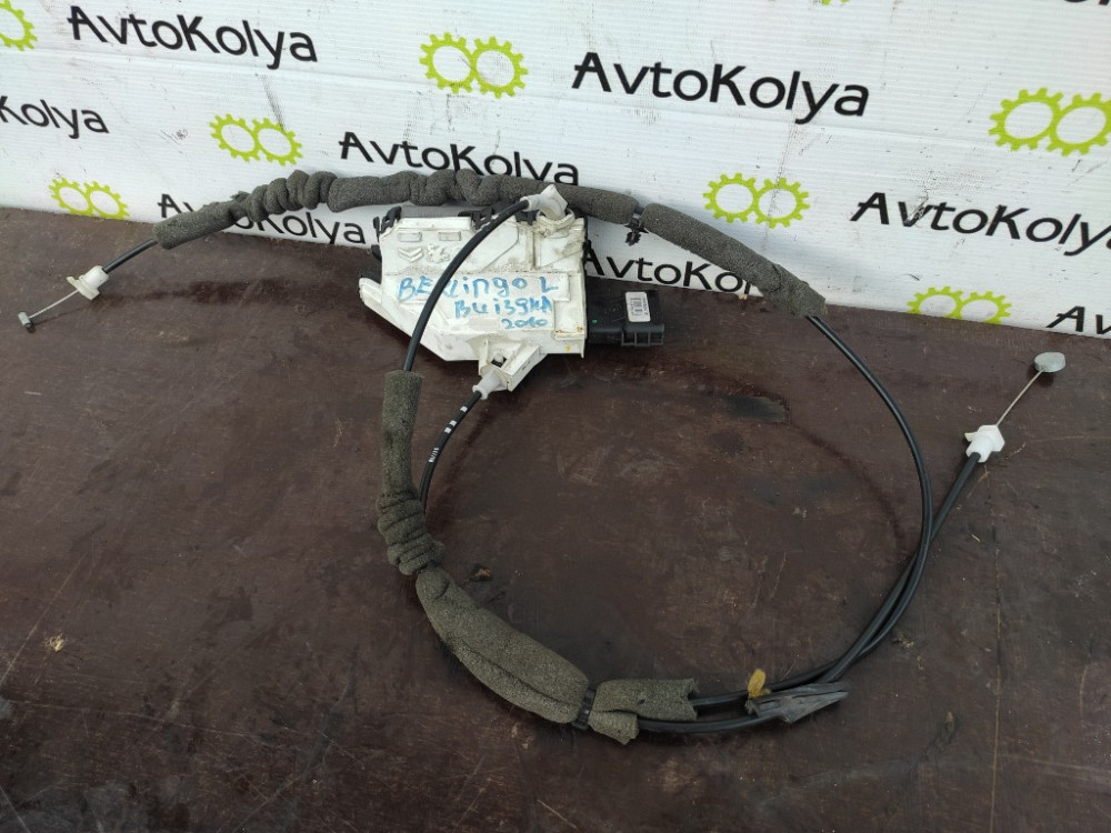 Замок бокових дверей 6 pin лівий Peugeot Partner 2008-2018  (PSA828421) Ковель - фото 1