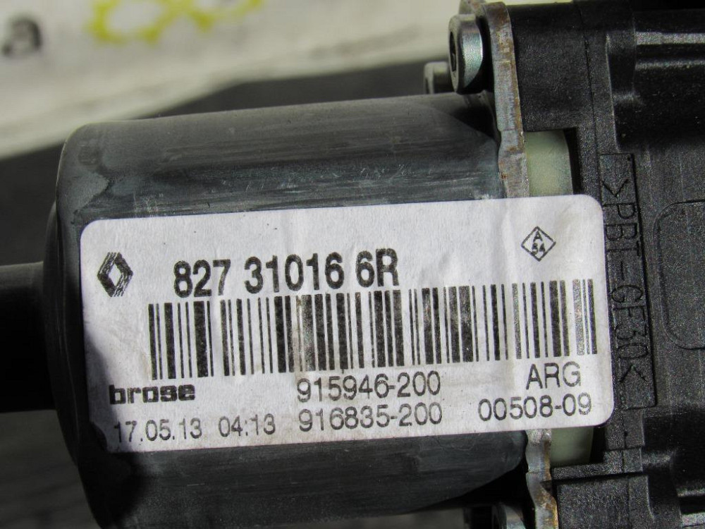 Моторчик склопідйомника задній лівий Renault Scenic III 2009-2016 (827310166R) Ковель - изображение 3