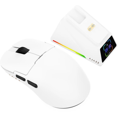 Мышка Ajazz AJ159 APEX Wireless/Bluetooth/USB White (AJM159-A-W) Винница - изображение 8