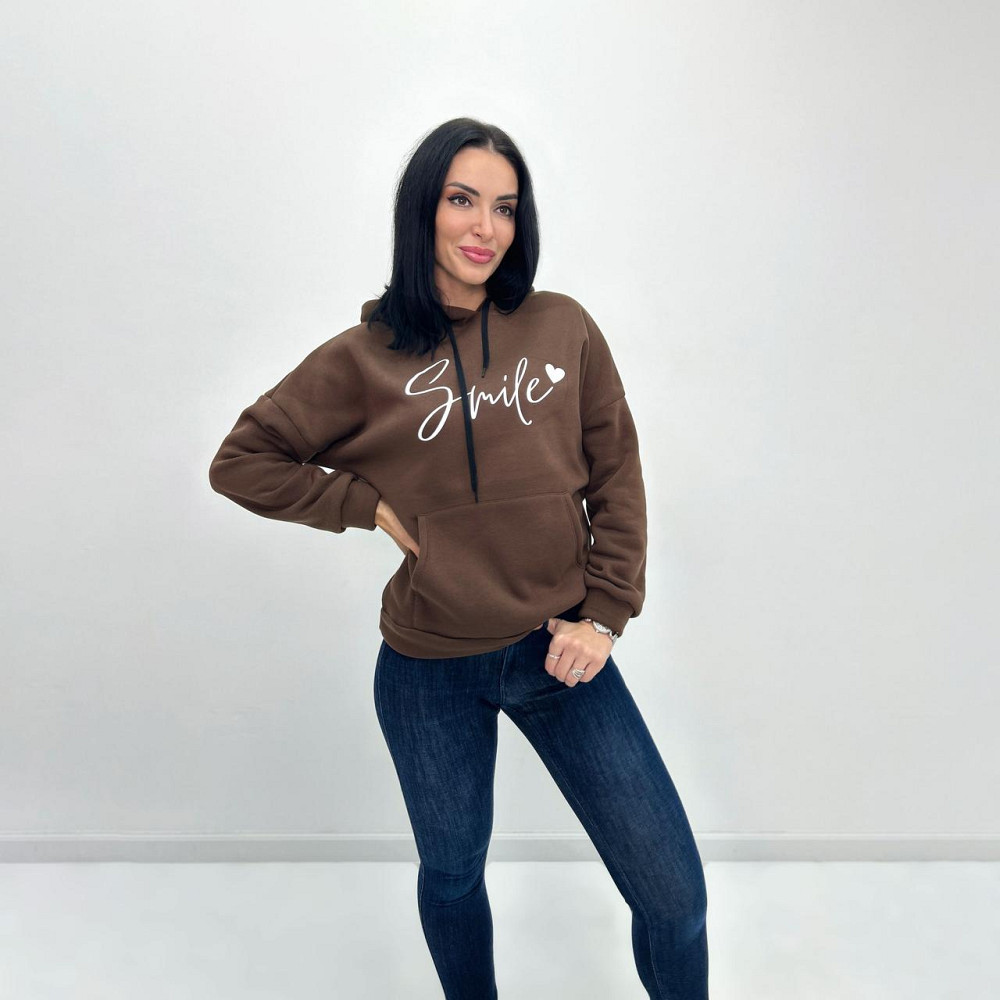 Женский худи с принтом 