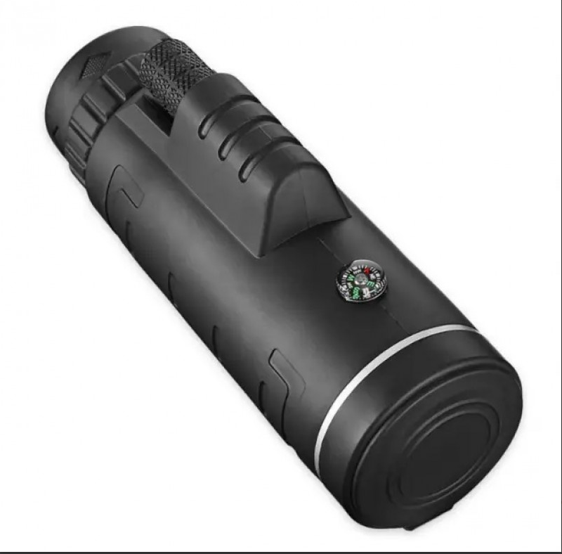 Монокуляр UN-3012 40x60 з просвітленою оптикою, захистом від запотівання та зручним ременем Одеса - фото 3