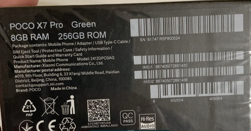 Смартфон POCO X7 Pro 8/256Gb. Киев - изображение 1