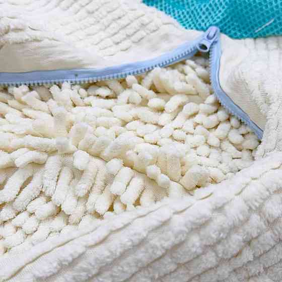 Мішок для прання взуття в пральній машині 39х19см, Бежевий / Сітка для кросівок / Сумка для прання делікатних тканин Київ