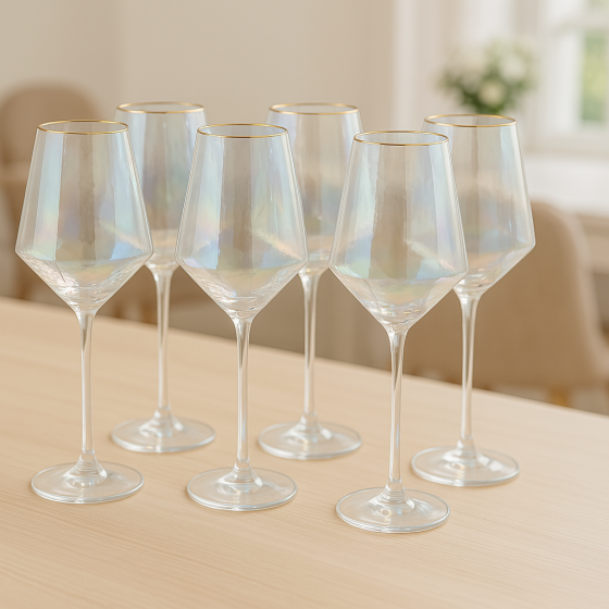 Келих для вина "Pearl" набір 6 шт Київ