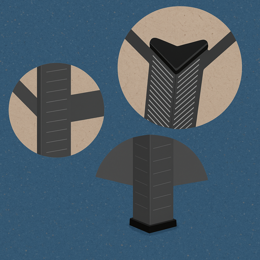 Чорний металевий стелаж з 5 регульованими полицями | 875 кг загального навантаження | 180х90х40 см | Міцний каркас, МДФ полиці, ст Львів - фото 3