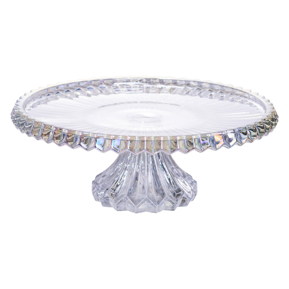 Стеклянная тортовница на ножке Ø32 см Киев - изображение 3