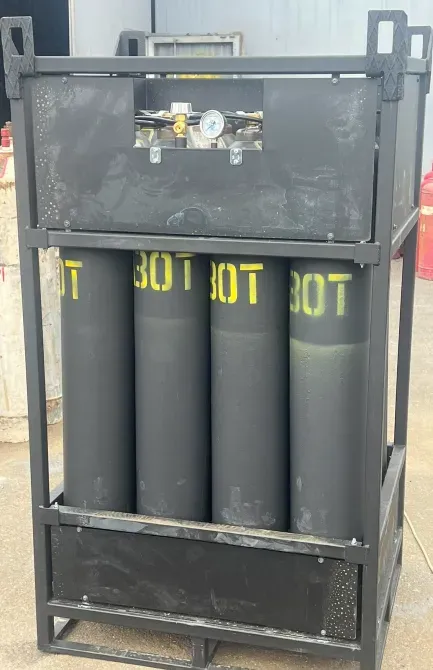 Балон 40 л моноблоки бандли для азоту, аргону, вуглекислоти, кисню Київ - фото 3