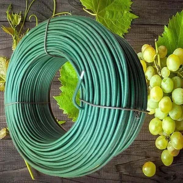 Дріт садовий у ПВХ покритті 1.6/2.5 мм 100 м для виноградної лози (виробництво Польща) Харків - фото 6