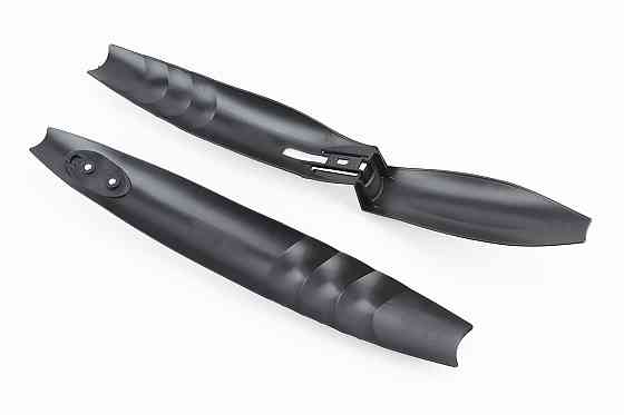 Крила пластмасові 24-26" MTB швидкознімні, чорні HC-373 Київ