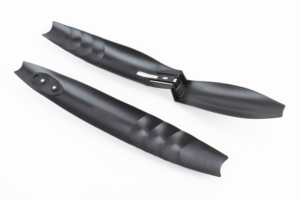 Крила пластмасові 24-26" MTB швидкознімні, чорні HC-373 Київ - фото 2