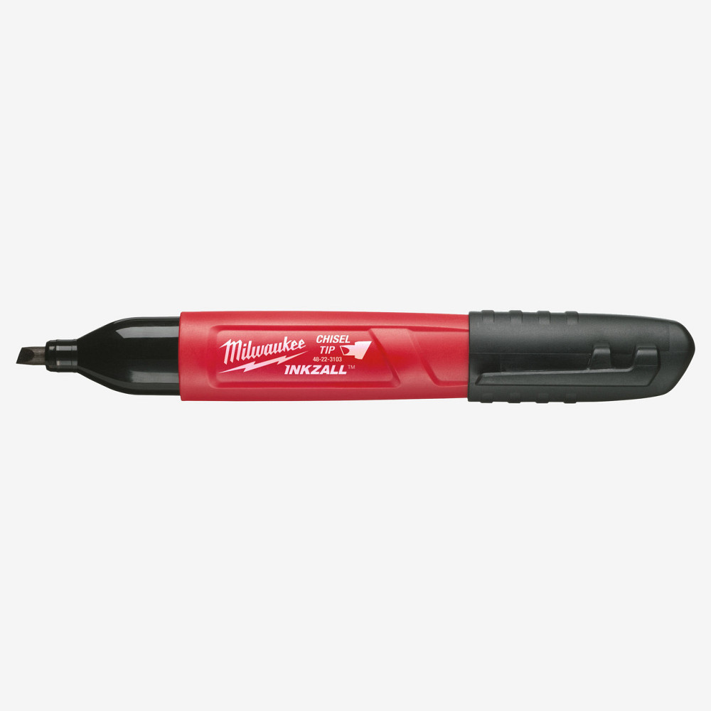 Маркер для стройплощадки InkZAll MILWAUKEE, широкий, черный Одесса - изображение 3