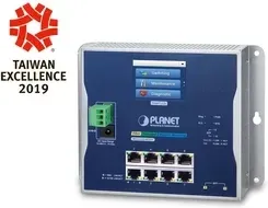 Комутатор Planet Wgs-5225-8T2Sv - Managed L2+ Gigabit Ethernet (10/100/1000) Full Duplex Wall Mountable (WGS52258T2SV) Київ - фото 1