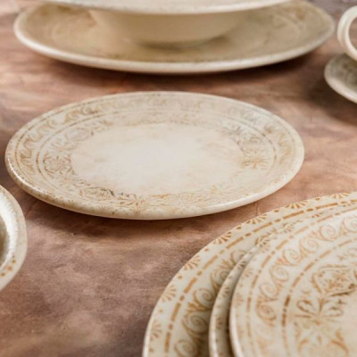 Тарілка By Bone серія "Antico" кругла 21 см (AN-ZT-21-DZ) Вінниця - фото 3