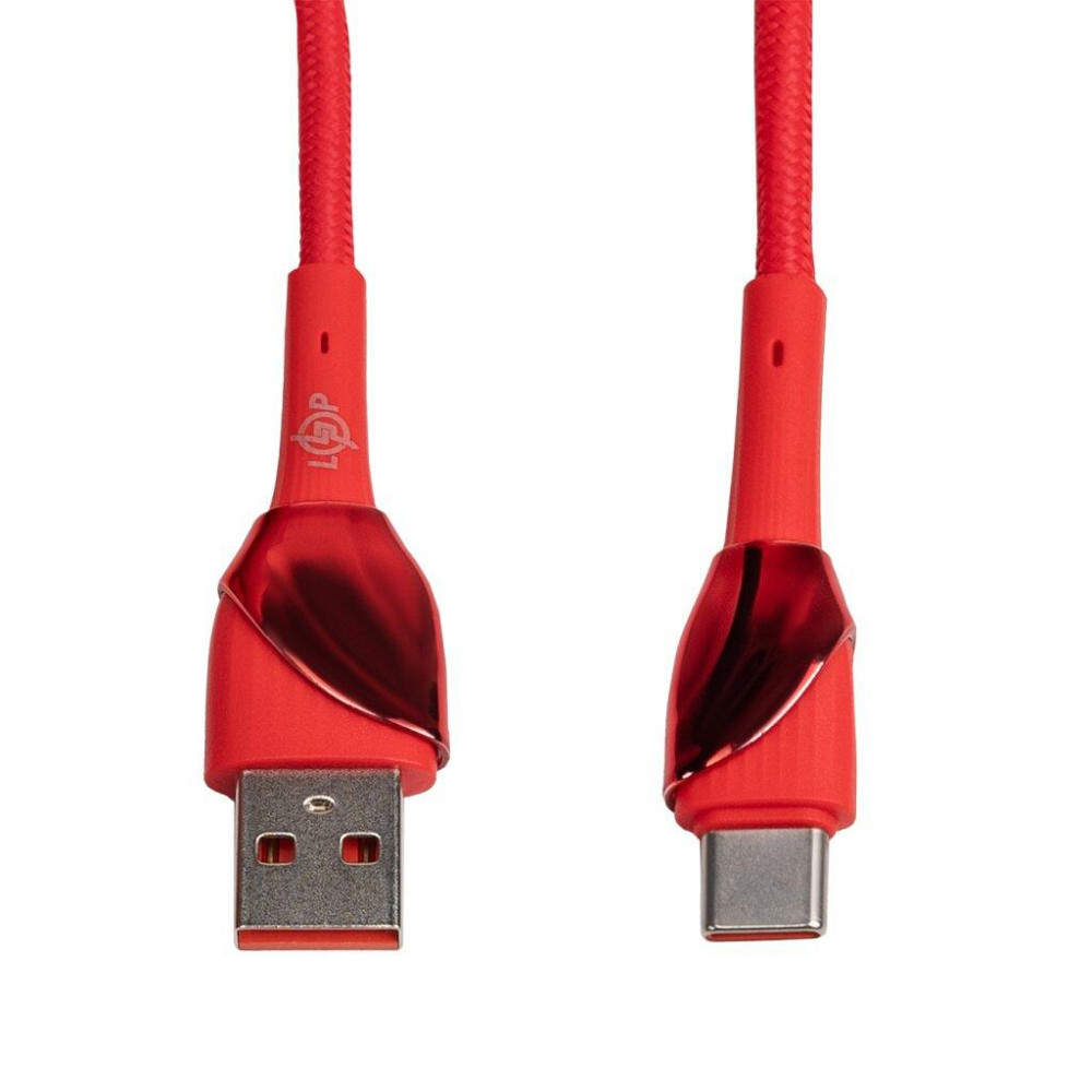 Кабель (шнур) LP USB 3.0 to USB Type-C 30W с быстрой зарядкой (QC) 1м C301FC Киев - изображение 1