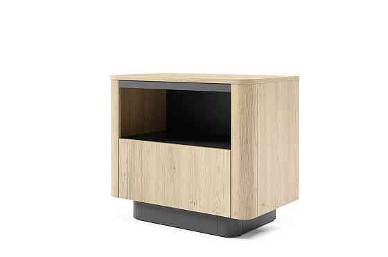 Тумба прикроватная Perfect Home Торро / Torro 1S/63 с 1 ящиком Дуб кремона/черный (PFH-091419) Днепр