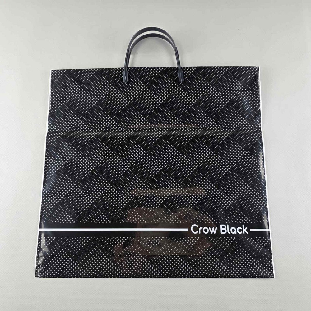 Пакет із пластиковою ручкою (36х37) "Крау Блек" (10 шт.) Харків - фото 5