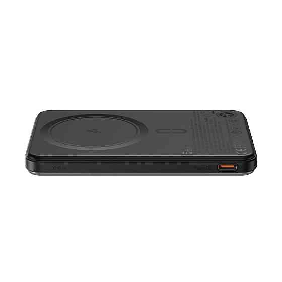Павербанк 5000 mAh ACEFAST M30-5000 PD20W швидка зарядка магнітний кабель у комплекті чорний power bank повербанк Одеса