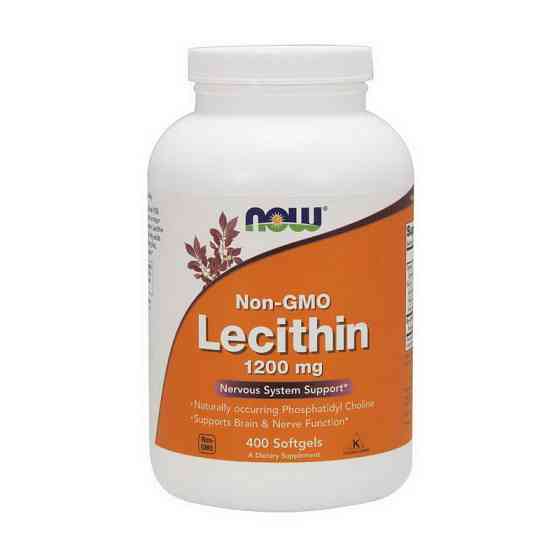 Lecithin 1200 mg Non - GMO (400 softgels) Луцк