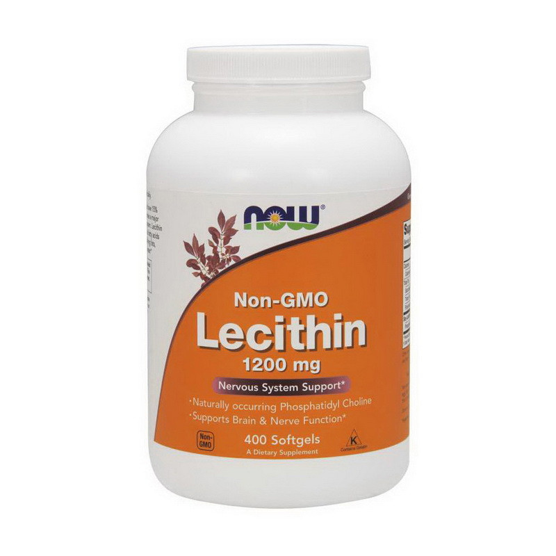 Lecithin 1200 mg Non - GMO (400 softgels) Луцк - изображение 1