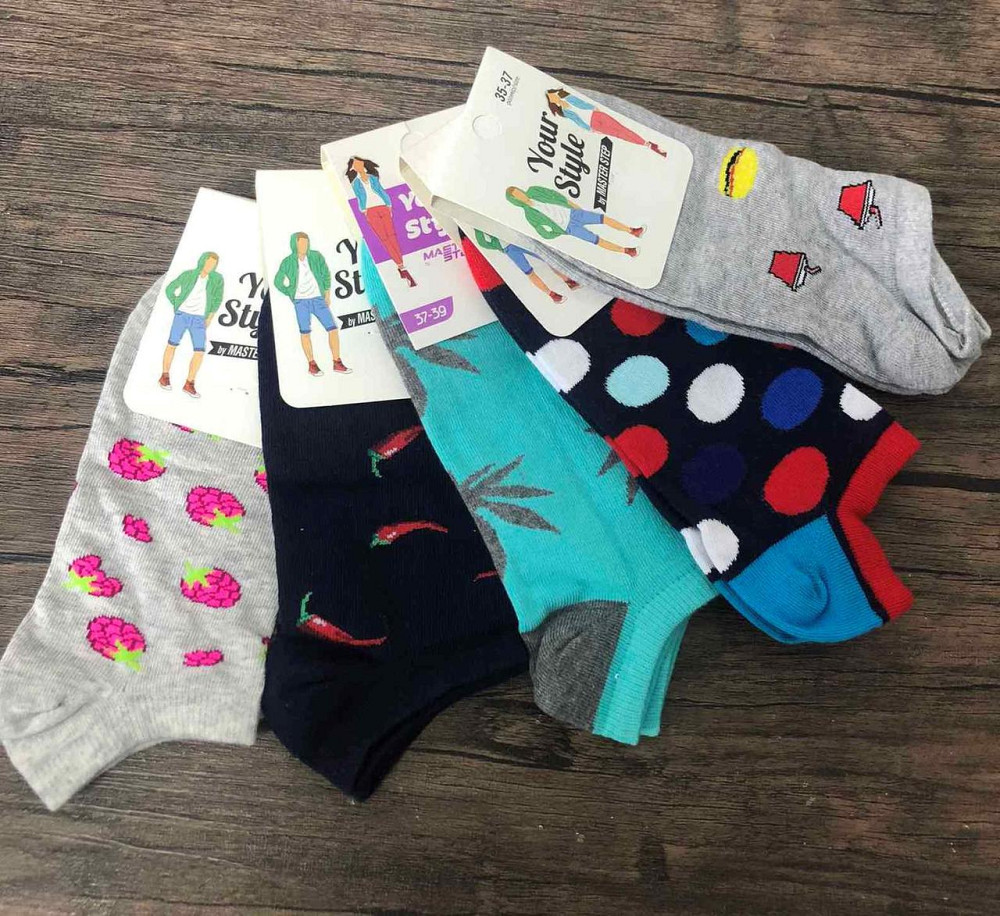 Короткі шкарпетки для підлітка Master Step 38-40 р. в асорт. Чернівці - фото 4