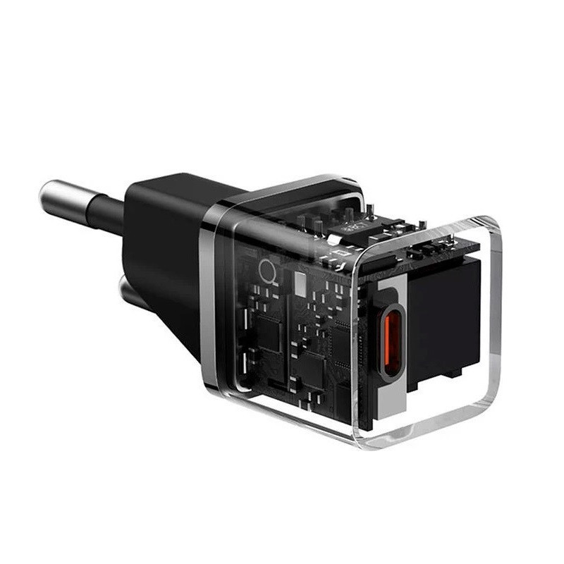 Зарядное устройство Baseus GaN5 20W EU Black Киев - изображение 3
