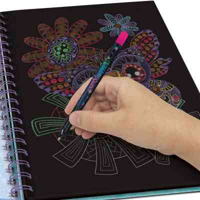 Набор для творчества Nebulous Stars Розмальовка Айседора чорні аркуші (11136) Винница