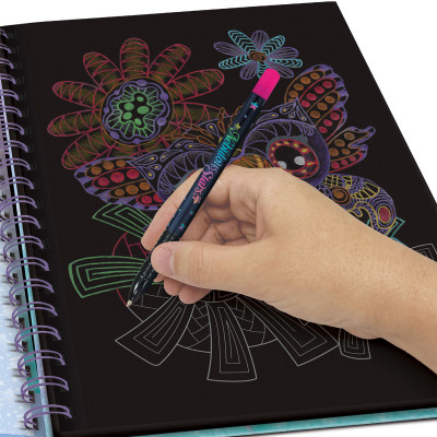 Набор для творчества Nebulous Stars Розмальовка Айседора чорні аркуші (11136) Винница - изображение 6