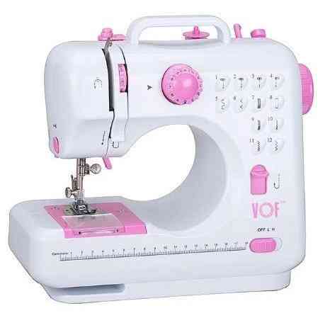 Портативная маленькая мини-ручная швейная машина FHSM-505, Швейная минимашинка, Домашние ZU-432 швейные машины Киев