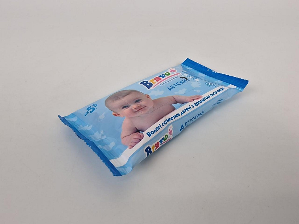 Влажная салфетка  15 шт 